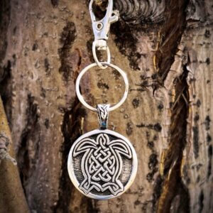 Celtic Turtle Bag Charm