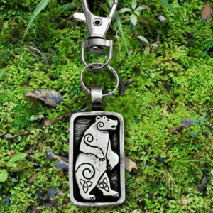 Standing Bear Bag Charm